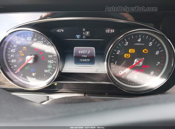 WDDZF4JB5JA345152 2018 MERCEDES-BENZ E-CLASS White Հետևի նստատեղերի տեսք