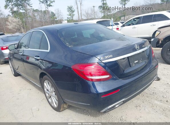 WDDZF4JBXHA099984 2017 MERCEDES-BENZ E-CLASS Blue Rear left