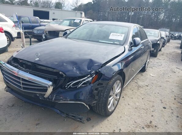 WDDZF4JBXHA099984 2017 MERCEDES-BENZ E-CLASS Blue Front left