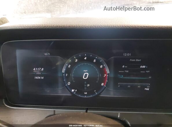 WDDZF4KB2JA334544 2018 MERCEDES-BENZ E-CLASS Black Vista de los asientos traseros
