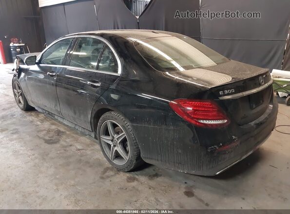 WDDZF4KB2JA334544 2018 MERCEDES-BENZ E-CLASS Black Trasero izquierdo