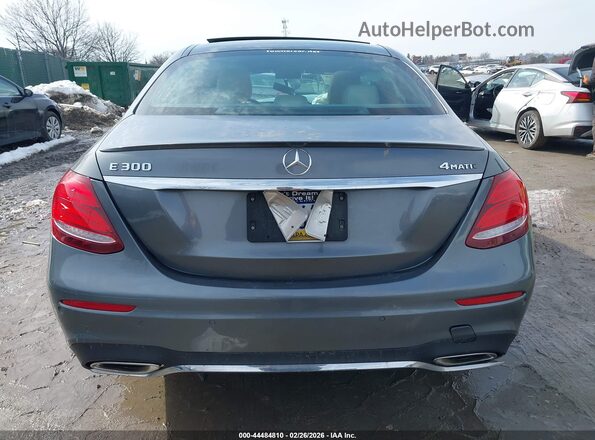 WDDZF4KB7JA295465 2018 MERCEDES-BENZ E-CLASS Gray 
