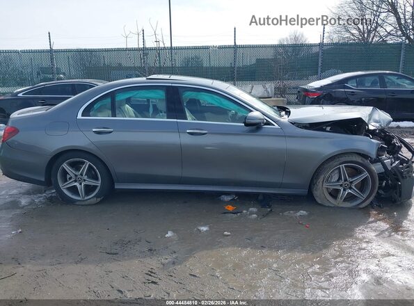 WDDZF4KB7JA295465 2018 MERCEDES-BENZ E-CLASS Gray Vista del cuadro de instrumentos