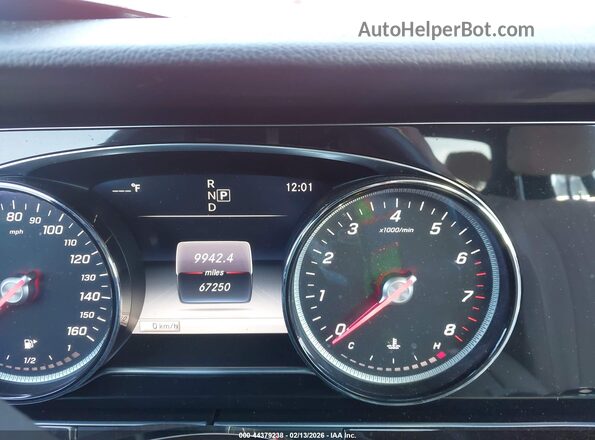WDDZF4KB8KA489455 2019 MERCEDES-BENZ E-CLASS Red 