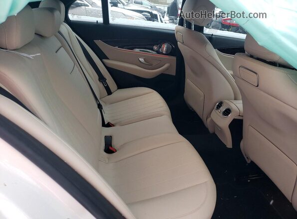 WDDZF4KB8KA636597 2019 MERCEDES-BENZ E White Հետևի նստատեղերի տեսք
