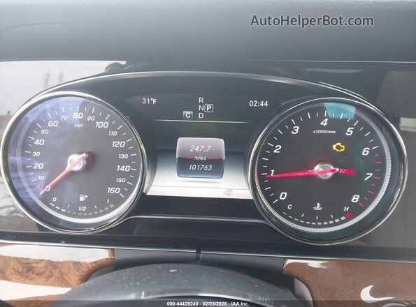 WDDZF4KB9JA378122 2018 MERCEDES-BENZ E-CLASS White Vista de los asientos traseros