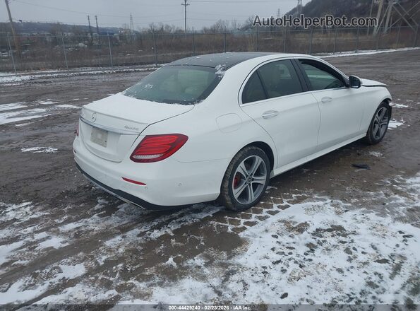 WDDZF4KB9JA378122 2018 MERCEDES-BENZ E-CLASS White Trasero derecho