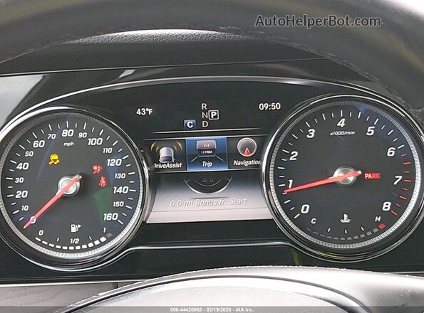 WDDZF4KBXHA121691 2017 MERCEDES-BENZ E-CLASS Black Widok tylnych siedzeń