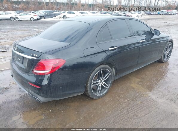 WDDZF6EB2JA383766 2018 MERCEDES-BENZ AMG E 43 Black უკანა მარჯვენა