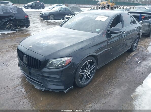 WDDZF6EB2JA383766 2018 MERCEDES-BENZ AMG E 43 Black წინა მარცხენა ხედი სამი მეოთხედიდან