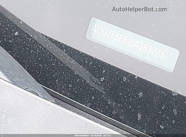 WDDZF6EB2JA383766 2018 MERCEDES-BENZ AMG E 43 Black 