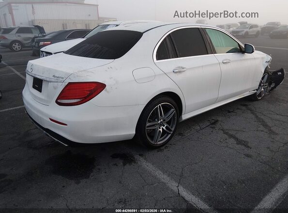 WDDZF6JB2KA569427 2019 MERCEDES-BENZ E-CLASS White უკანა მარჯვენა