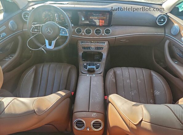 WDDZF8EB8LA748448 2020 MERCEDES-BENZ E Черный Вид панели приборов