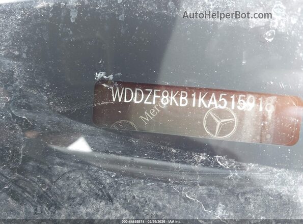 WDDZF8KB1KA515918 2019 MERCEDES-BENZ AMG E 63 White 