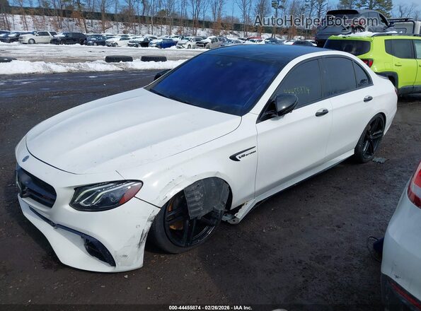 WDDZF8KB1KA515918 2019 MERCEDES-BENZ AMG E 63 White Front left