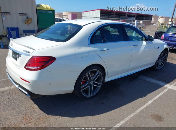 WDDZF8KB5JA416615 2018 MERCEDES-BENZ AMG E 63 White 