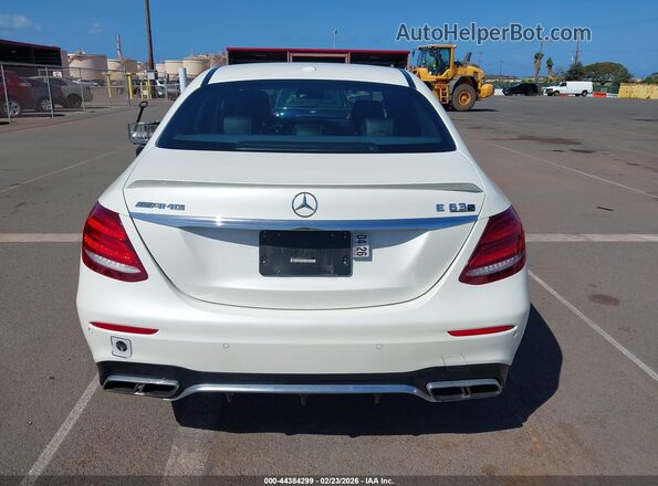 WDDZF8KB5JA416615 2018 MERCEDES-BENZ AMG E 63 White 