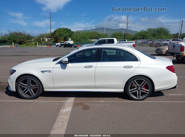 WDDZF8KB5JA416615 2018 MERCEDES-BENZ AMG E 63 White 