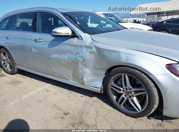 WDDZH6JBXKA638326 2019 MERCEDES-BENZ E-CLASS Silver Front view