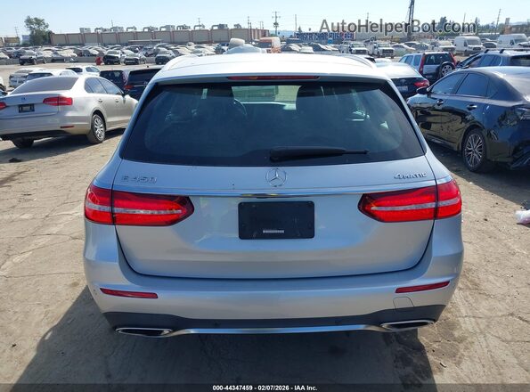WDDZH6JBXKA638326 2019 MERCEDES-BENZ E-CLASS Silver 