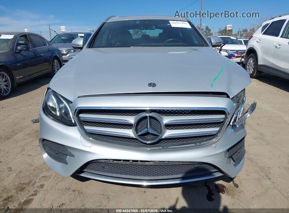 WDDZH6JBXKA638326 2019 MERCEDES-BENZ E-CLASS Silver Dashboard view