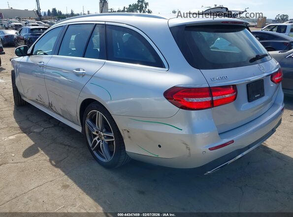 WDDZH6JBXKA638326 2019 MERCEDES-BENZ E-CLASS Silver Rear left
