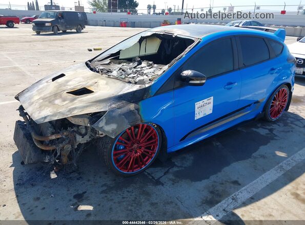 WF0DP3TH0H4122021 2017 FORD FOCUS RS Синий Передняя левая четверть