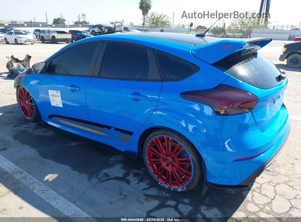 WF0DP3TH0H4122021 2017 FORD FOCUS RS Синий Задняя левая четверть