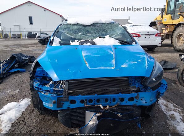WF0DP3TH8H4120842 2017 FORD FOCUS RS Blue Widok zestawu wskaźników
