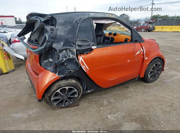 WMEFJ5DA9HK172732 2017 SMART FORTWO Orange 