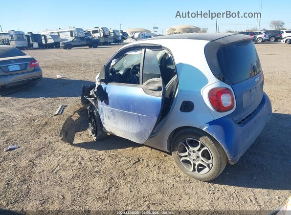 WMEFJ5DAXGK061668 2016 SMART FORTWO Blue Հետևի ձախ
