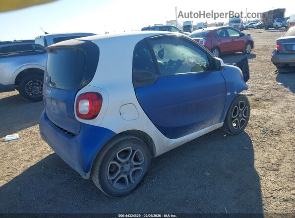 WMEFJ5DAXGK061668 2016 SMART FORTWO Blue Հետևի աջ