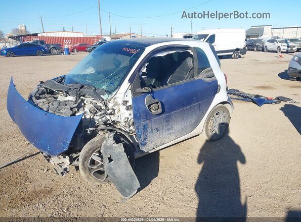 WMEFJ5DAXGK061668 2016 SMART FORTWO Blue Առջևի ձախ երեք քառորդ տեսարան
