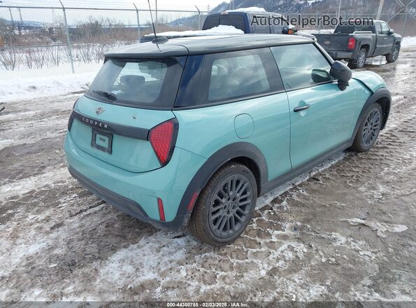 WMW13GD01S2W58476 2025 MINI HARDTOP Light Blue Задняя правая четверть