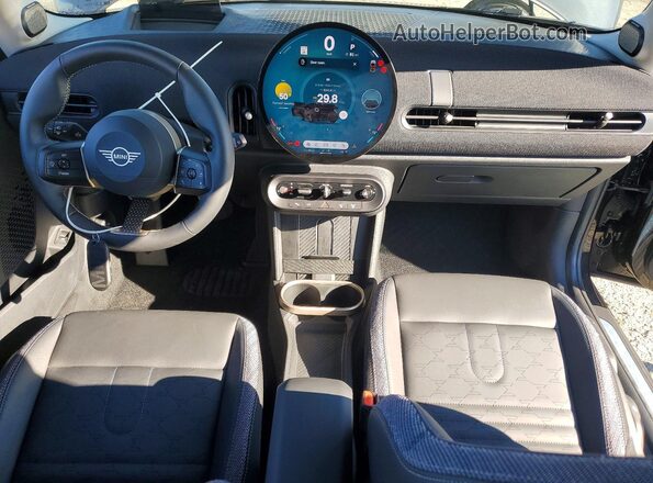WMW23GD07S2W32291 2025 MINI COOPER Черный Вид панели приборов