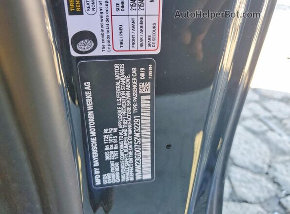 WMW23GD07S2W32291 2025 MINI COOPER Черный Вид подкапотного пространства