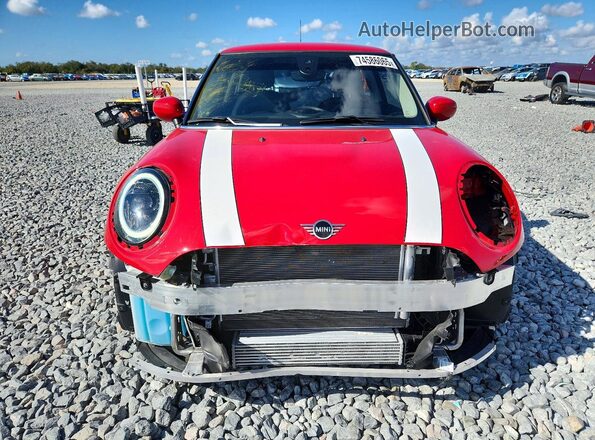 WMW33DH0XN2P81991 2022 MINI COOPER Red წინა ხედი