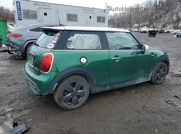 WMW53DH05N2P59440 2022 MINI COOPER Зеленый Задняя правая четверть