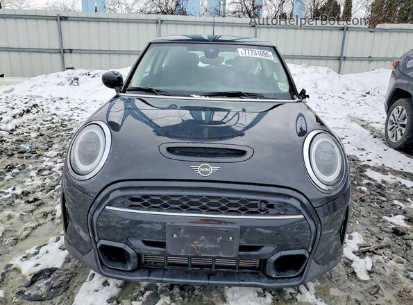 WMW53DH05N2P78943 2022 MINI COOPER Black წინა ხედი