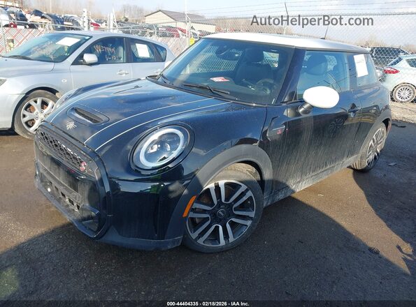 WMW53DH07P2T83522 2023 MINI HARDTOP Black წინა მარცხენა ხედი სამი მეოთხედიდან