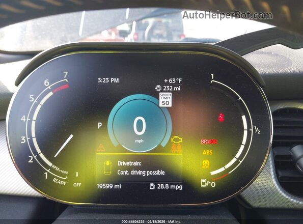WMW53DH07P2T83522 2023 MINI HARDTOP Black უკანა სავარძლების ხედი