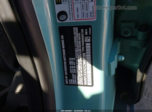 WMW53GD02S2W97286 2025 MINI HARDTOP Blue Engine compartment view