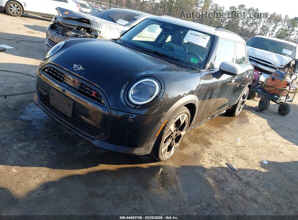 WMW53GD09S2W40728 2025 MINI HARDTOP Black Առջևի ձախ երեք քառորդ տեսարան