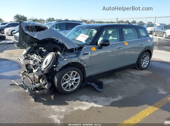 WMWLN5C55H2E32618 2017 MINI CLUBMAN Gray Передня ліва чверть