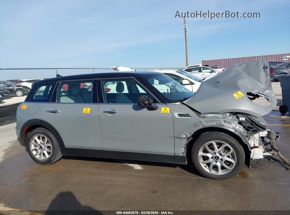 WMWLN5C55H2E32618 2017 MINI CLUBMAN Gray Вид задньої частини салону