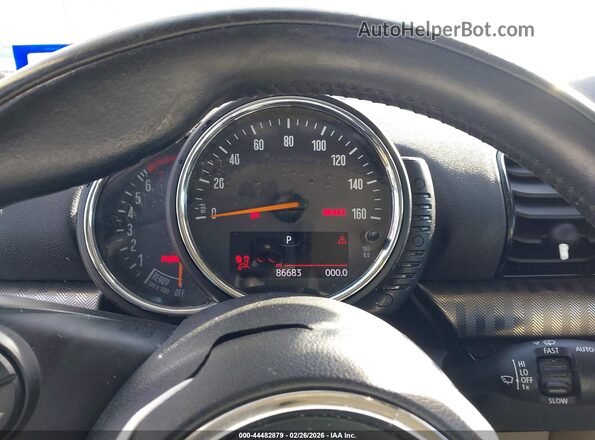 WMWLN5C55H2E32618 2017 MINI CLUBMAN Gray Вид задніх сидінь