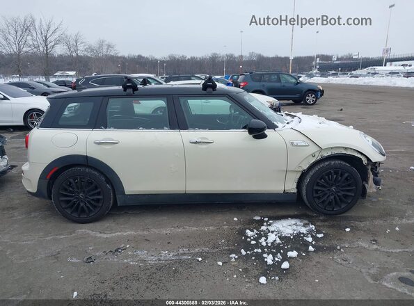 WMWLN9C33H2E49522 2017 MINI CLUBMAN Кремовый Вид задней части салона