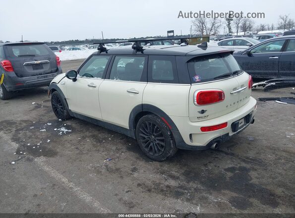 WMWLN9C33H2E49522 2017 MINI CLUBMAN Кремовый Задняя левая четверть