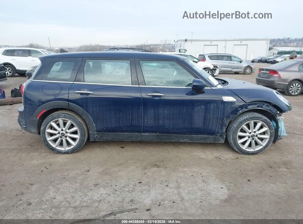 WMWLN9C5XG2E16114 2016 MINI CLUBMAN Blue Rear interior view