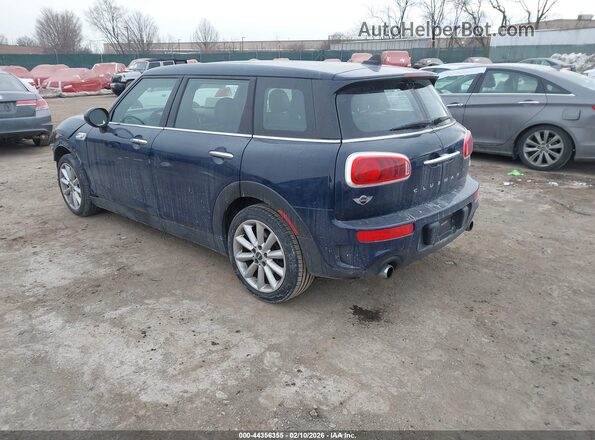 WMWLN9C5XG2E16114 2016 MINI CLUBMAN Blue Rear left